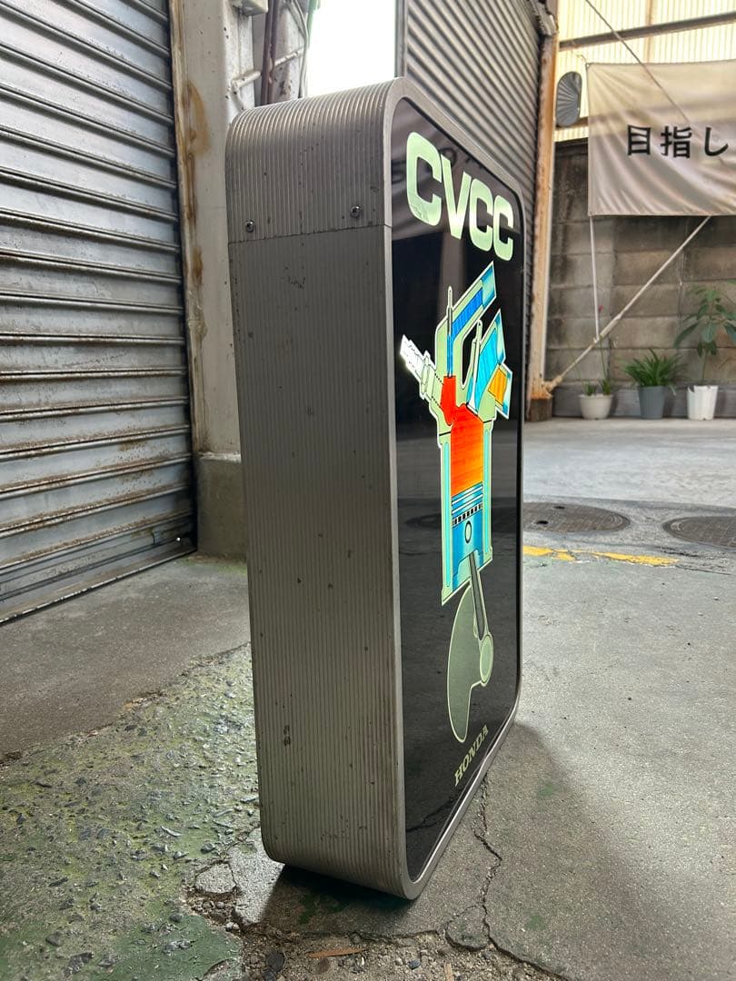 【通電OK】HONDA ホンダ 看板 昭和レトロ