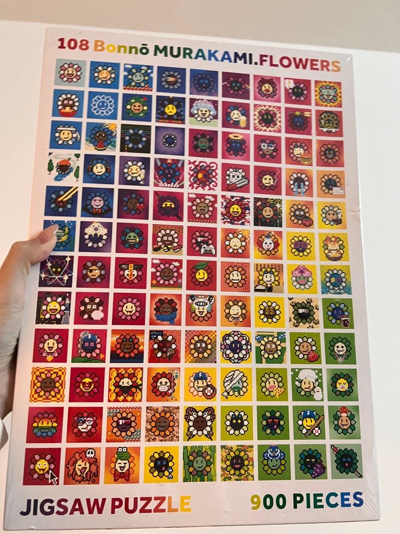 カイカイキキ　村上隆　ジグソーパズル900ピース　フラワー　京都モノノケ