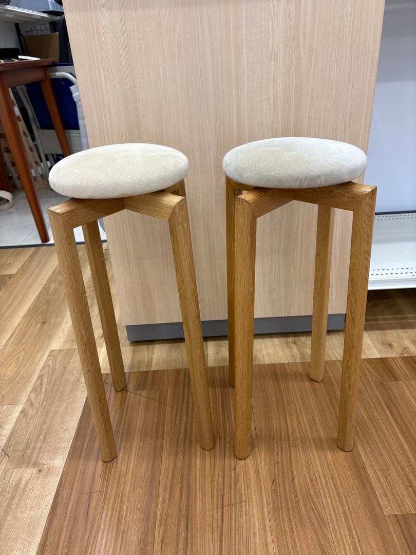 【匠工芸】マッシュルームスツールMサイズ2脚