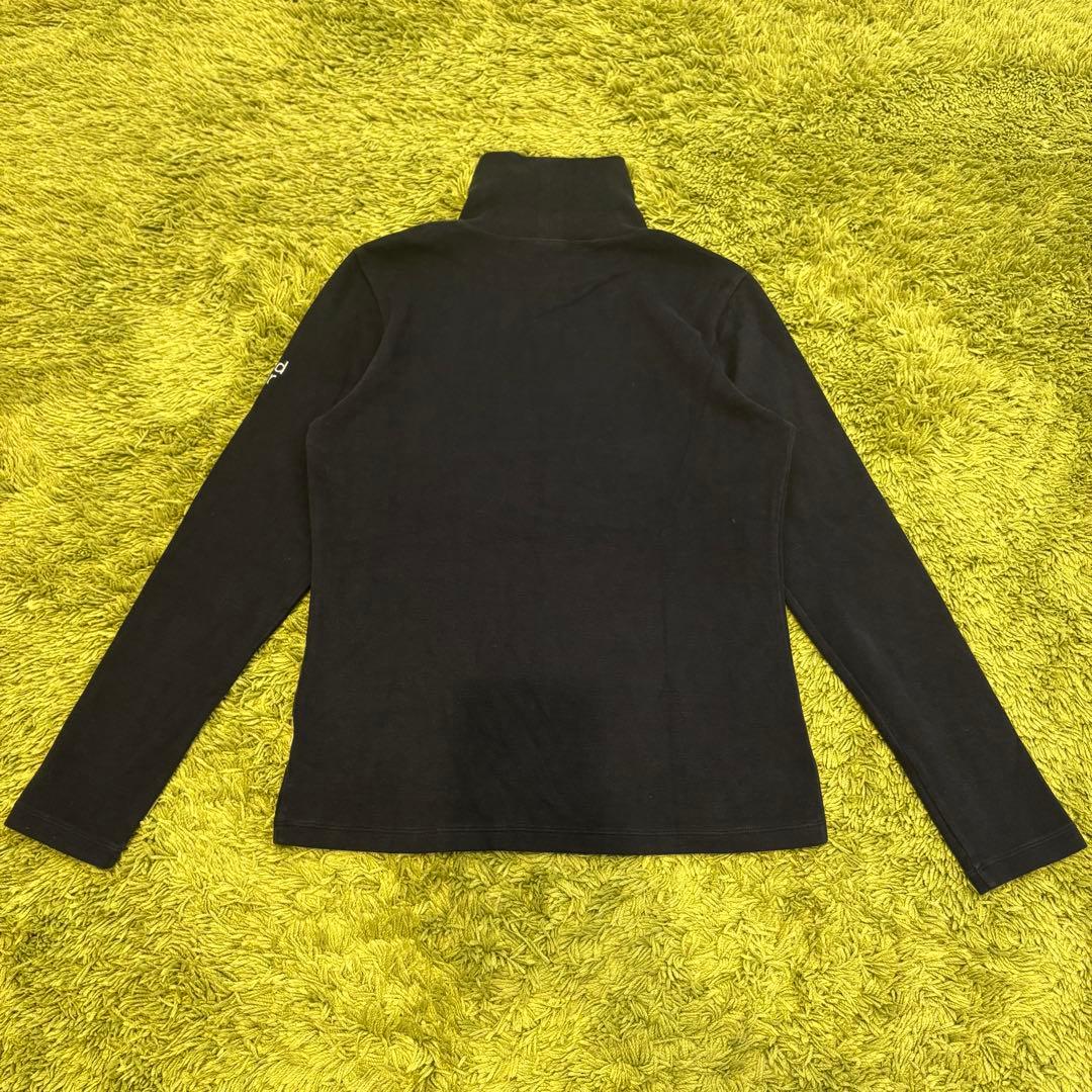 and per se アンパスィ長袖ハイネック モックネック ネイビー Mサイズ