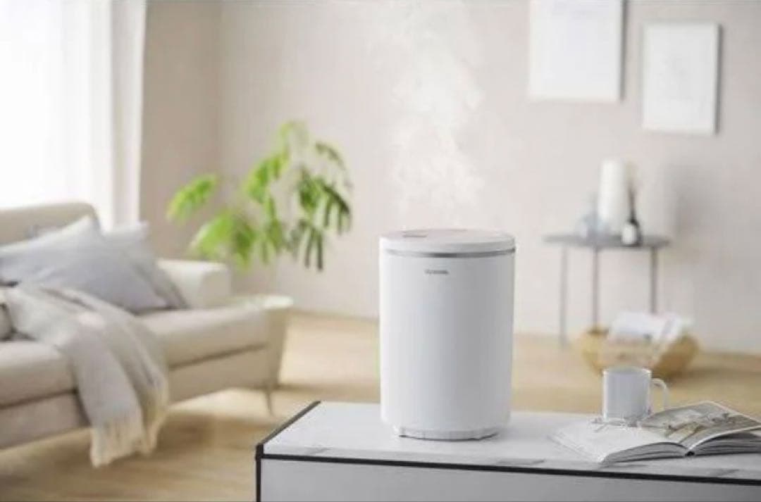 IRIS OHYAMA スチーム式加湿器 3.0L AHM-MH60-ホワイト