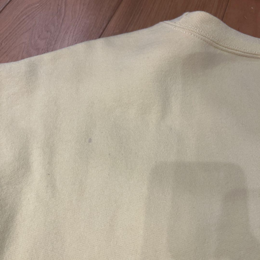 SUPREME ボックスロゴ スウェットクルーネック イエロー