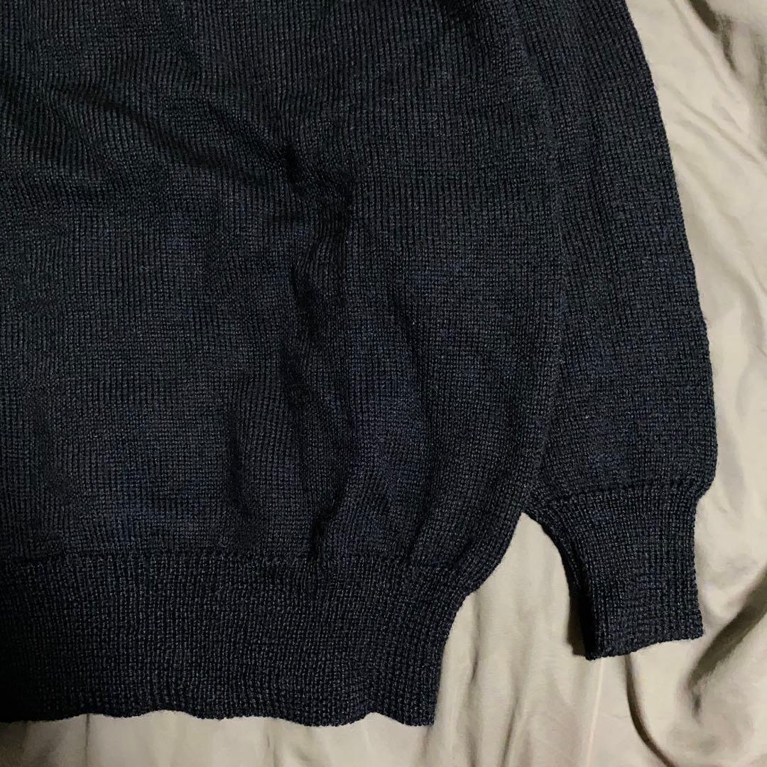 コムデギャルソンオム　デカオム　80s 丸襟　ウールニット　アーカイブ