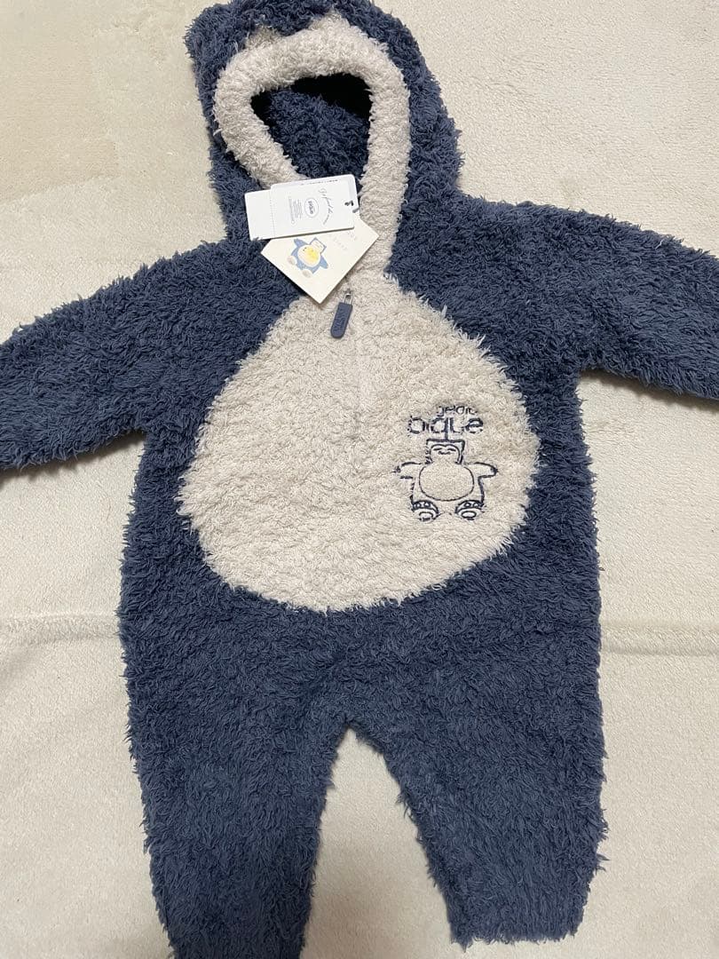 新品未使用　GELATO PIQUE ポケモンスリープロンパース　カビゴン