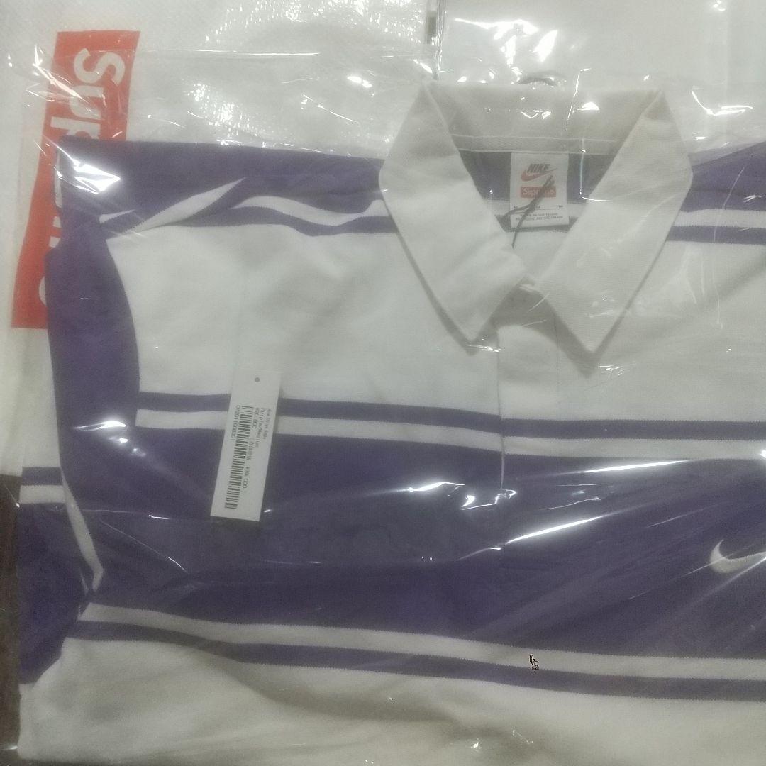 サイズＭ Supreme/Nike Stripe Rugby