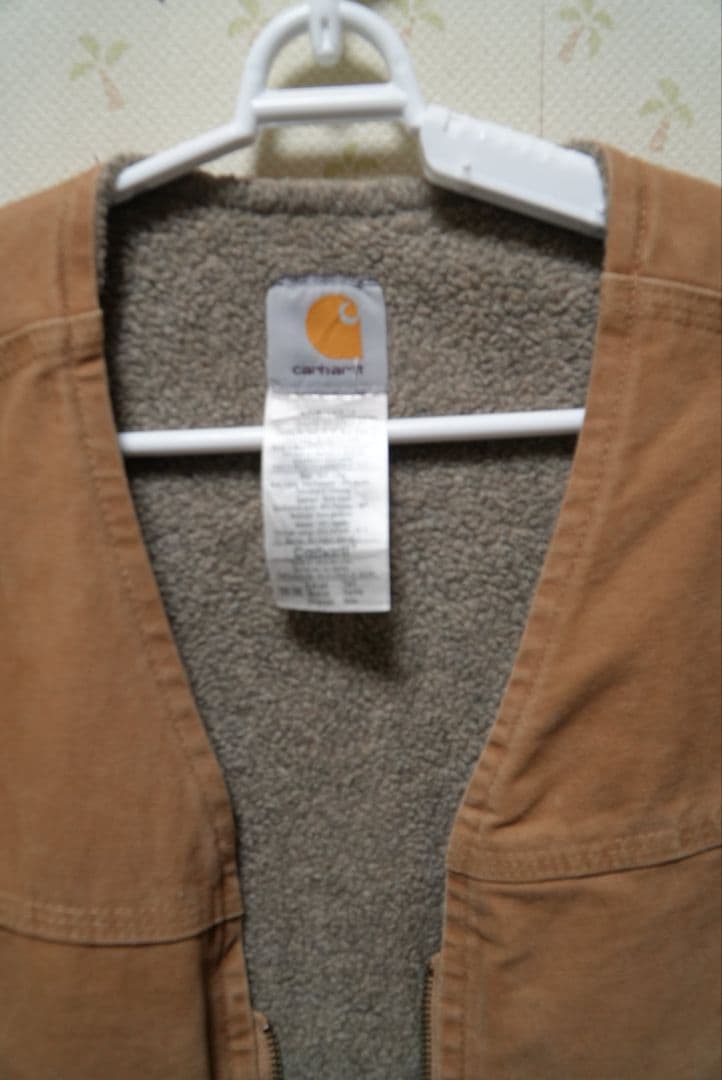 2*0様 希少 Carhartt ベスト キャメルブラウン L Tall