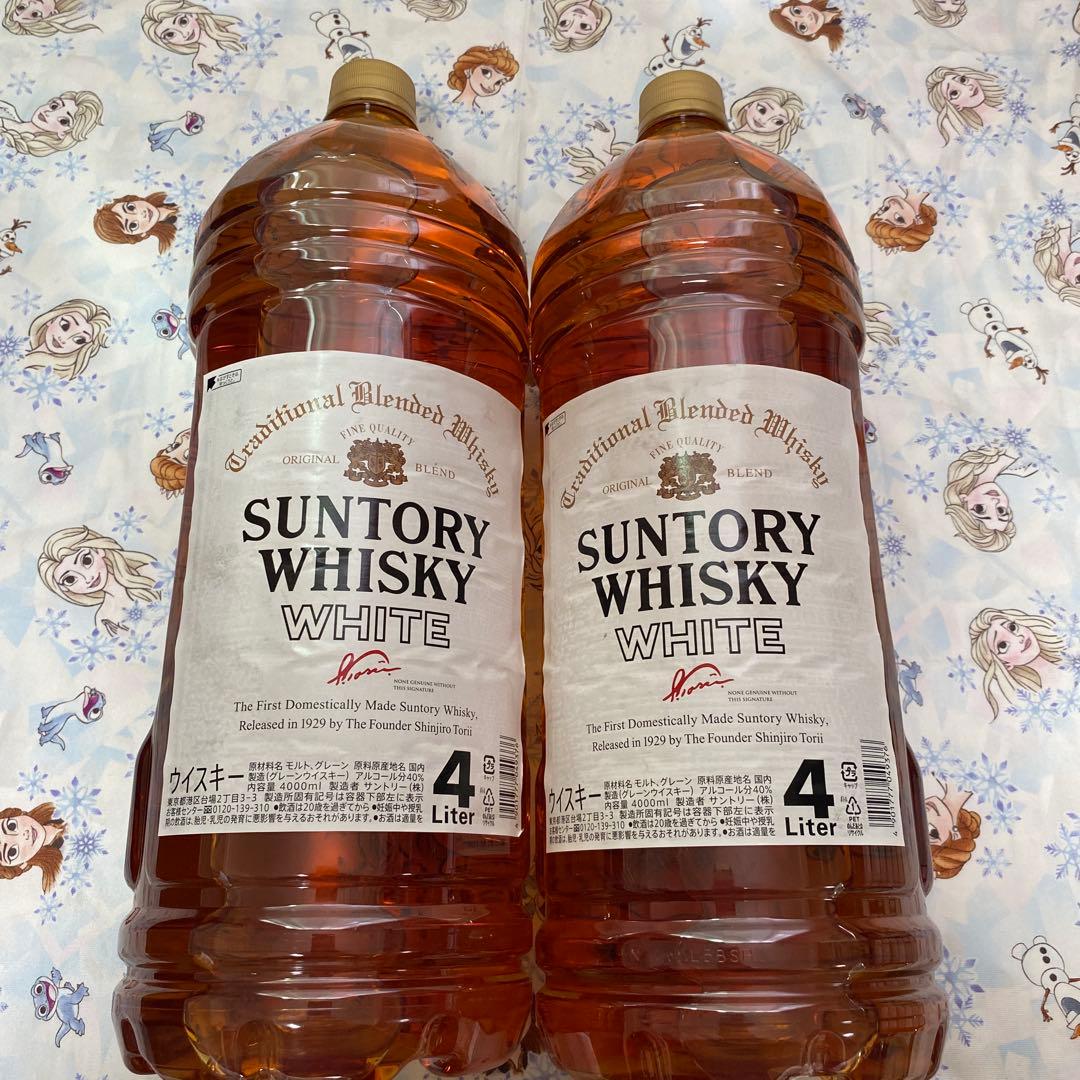 サントリー ウイスキー ホワイト 4L×2本