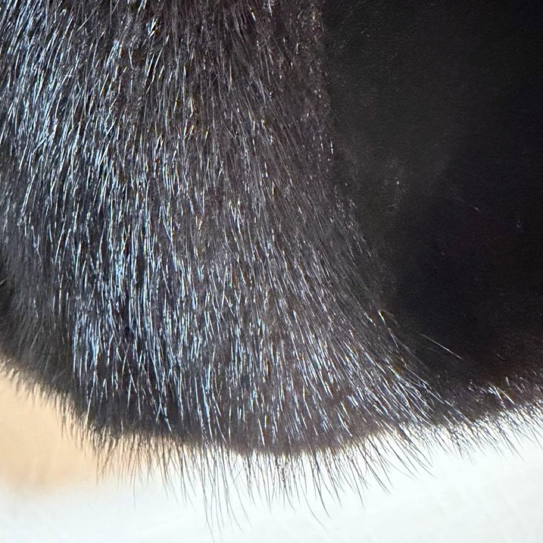 【SAGA・MINK】 リアルファーコート13号 ロングコート 金タグ