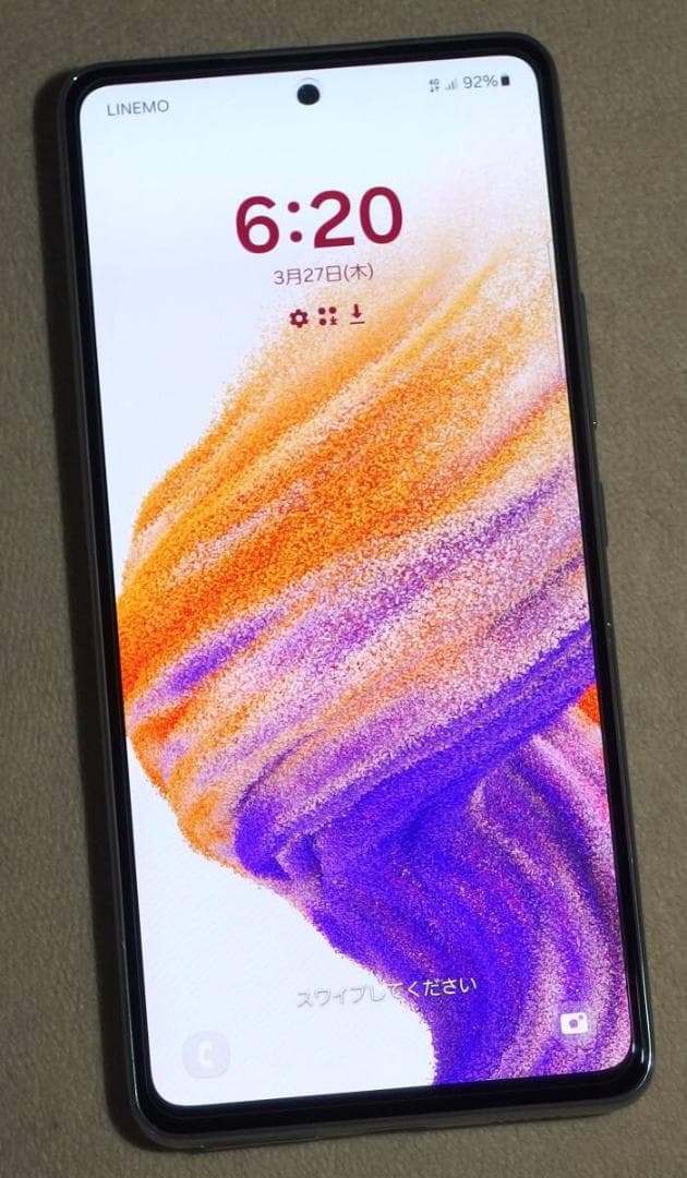 Galaxy A53 5G(SCG15) SIM Free 美品 ケース付