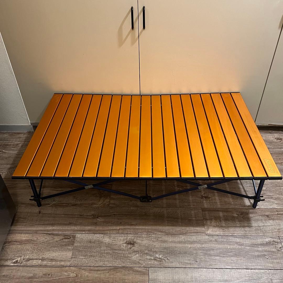 希少品‼️COLEMAN × BEAMS コラボ 限定品オレンジ ステージテーブル