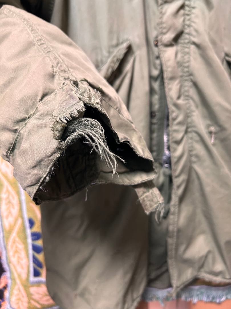 スペシャル　70s M-65 モッズコート　ボロ　雰囲気系