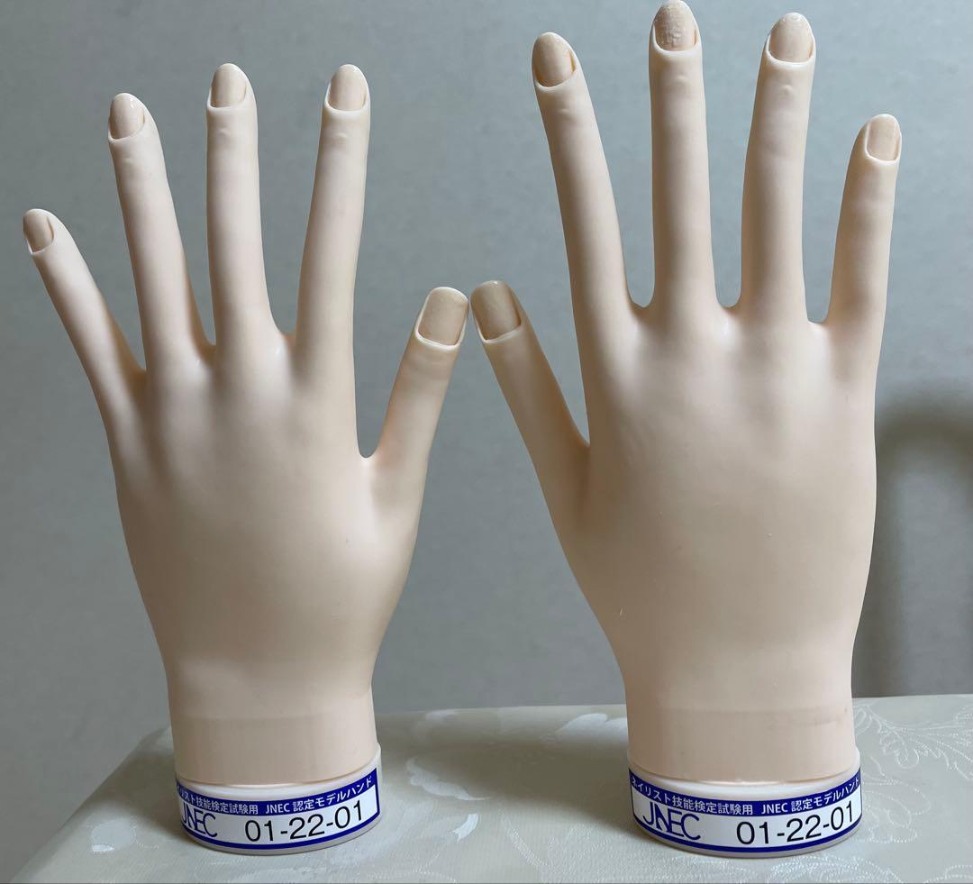 ネイリスト技能検定試験用 JNEC認定 STモデルハンド