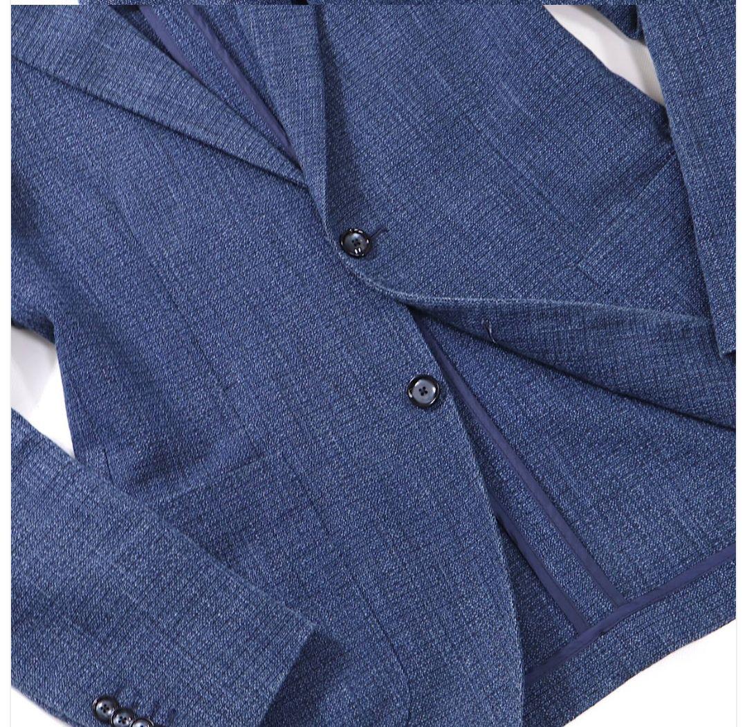 【値下げ依頼対応しました】タリアトーレ 44　ダークブルー シングルジャケット