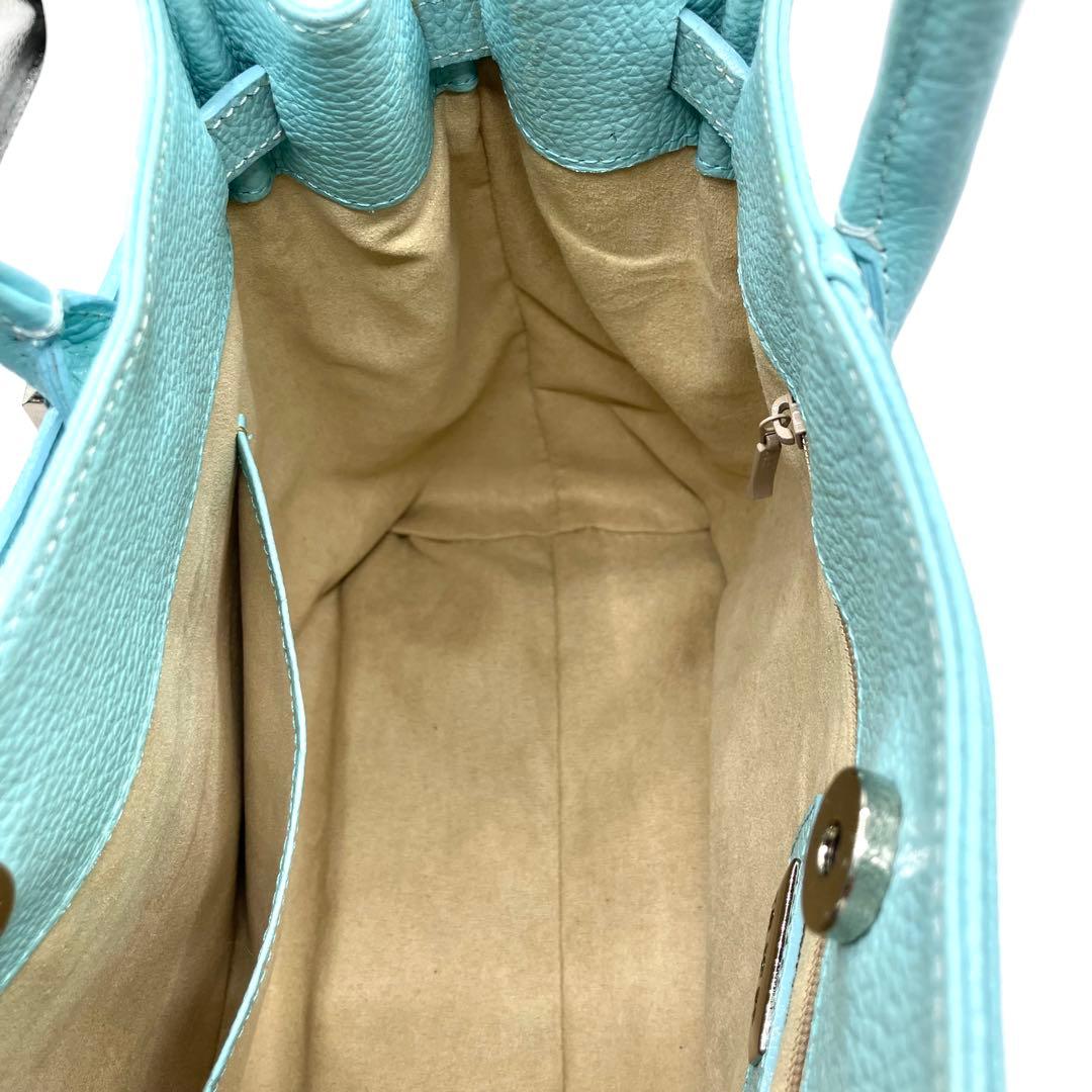 傳濱野 デンハマノ ミーティア ハンドバッグ トートバッグ ピュアクラルテ