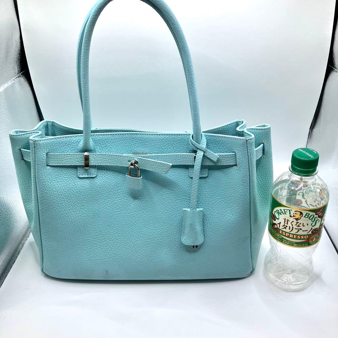 傳濱野 デンハマノ ミーティア ハンドバッグ トートバッグ ピュアクラルテ