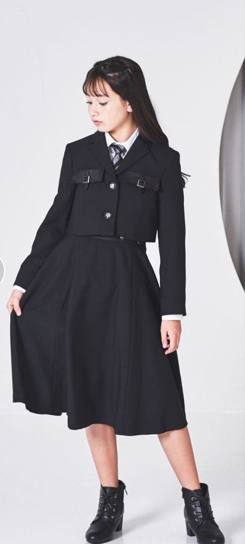 美品 ELLE EN NOIR 卒服 フォーマル　4点セット　165cm 黒