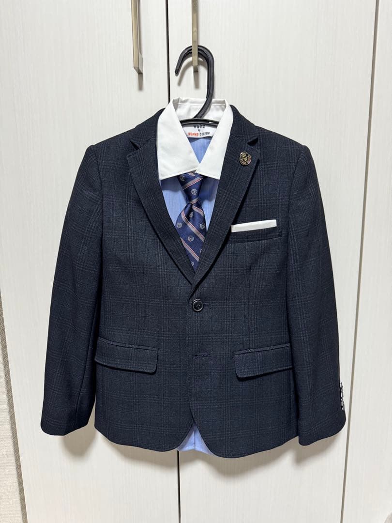 【BEAMS DESIGN】フォーマルスーツ 120cm 卒園/入学式