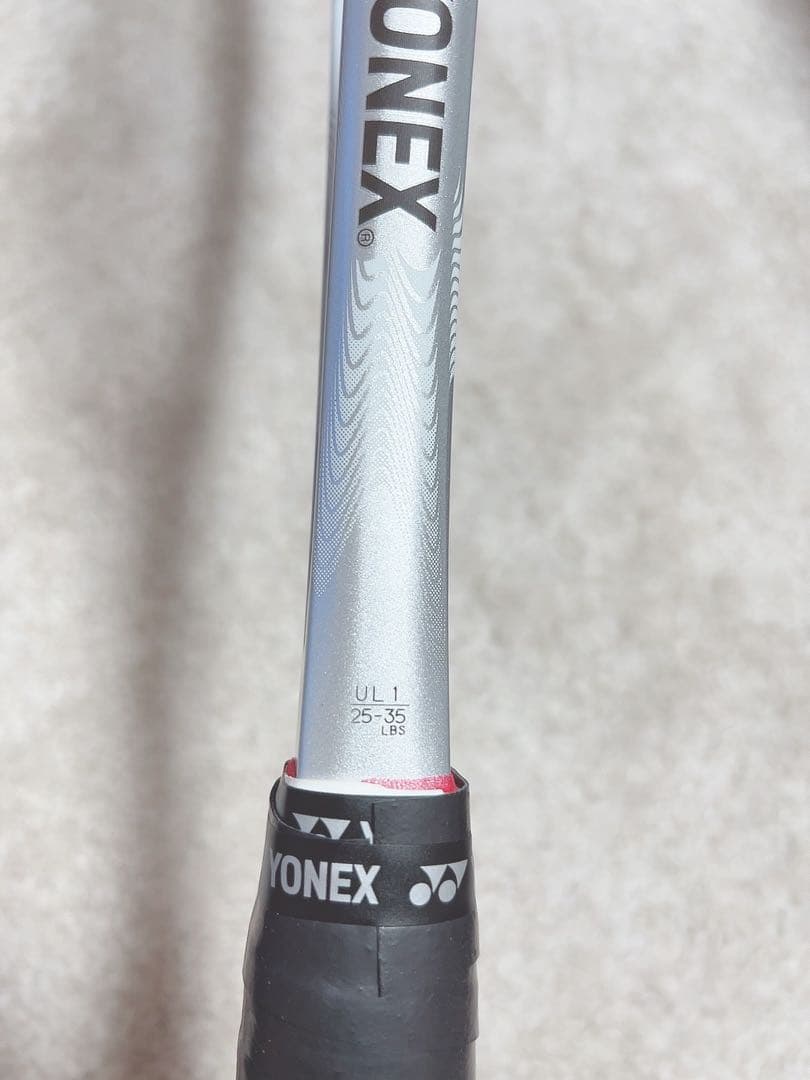 ソフトテニス　ラケット　ナノフォース8v ホワイト