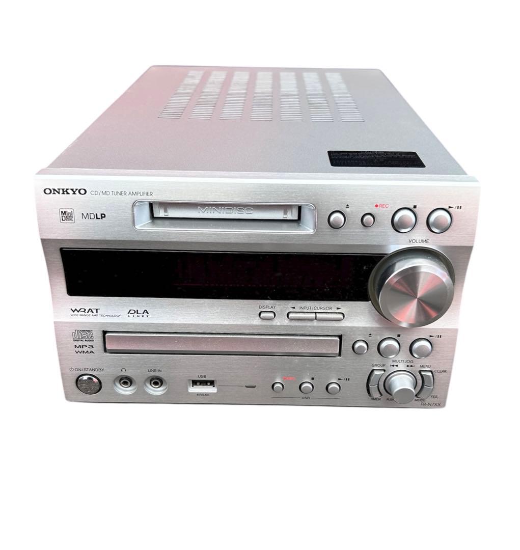 ONKYO オンキョー　X-N7XX コンポ　FR-N7XX リモコン付き