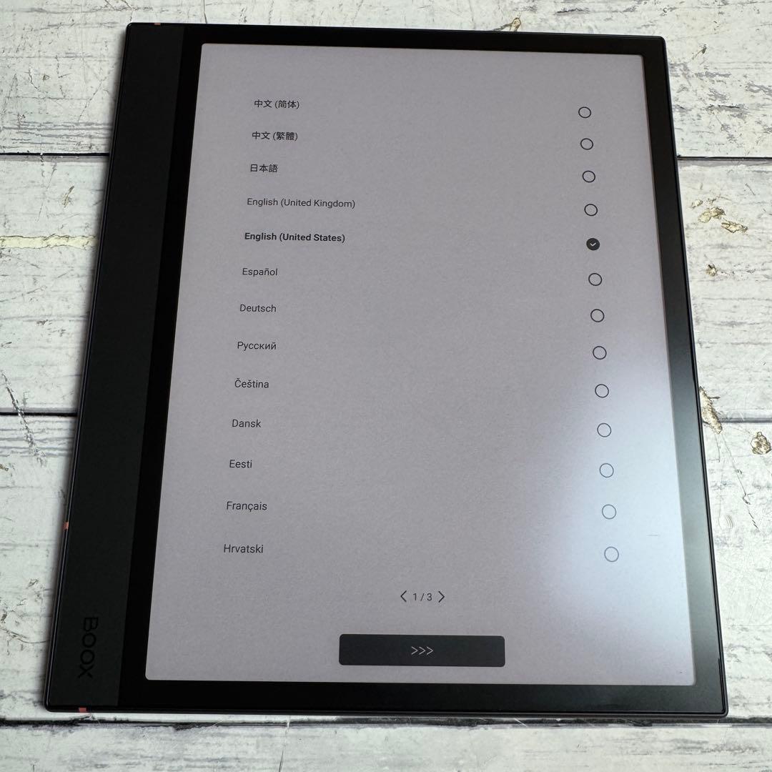 BOOX Note Air 4C BLACK ペン付き