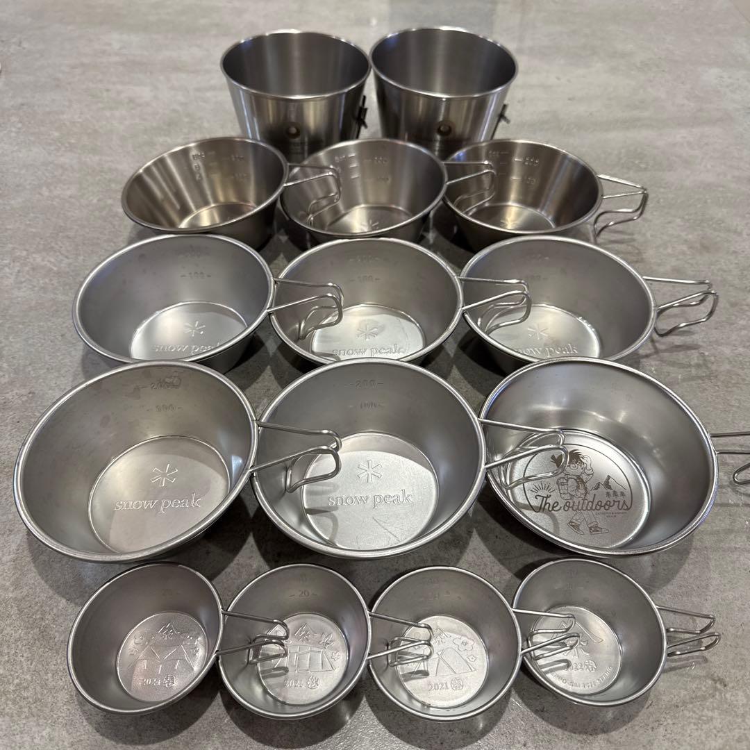 スノーピーク　シェラカップまとめ