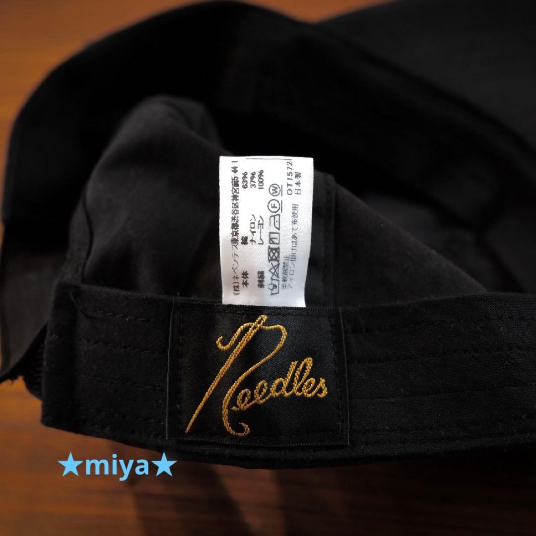 Needles / 【別注】Papillon Cap / Nlyon Cap 黒