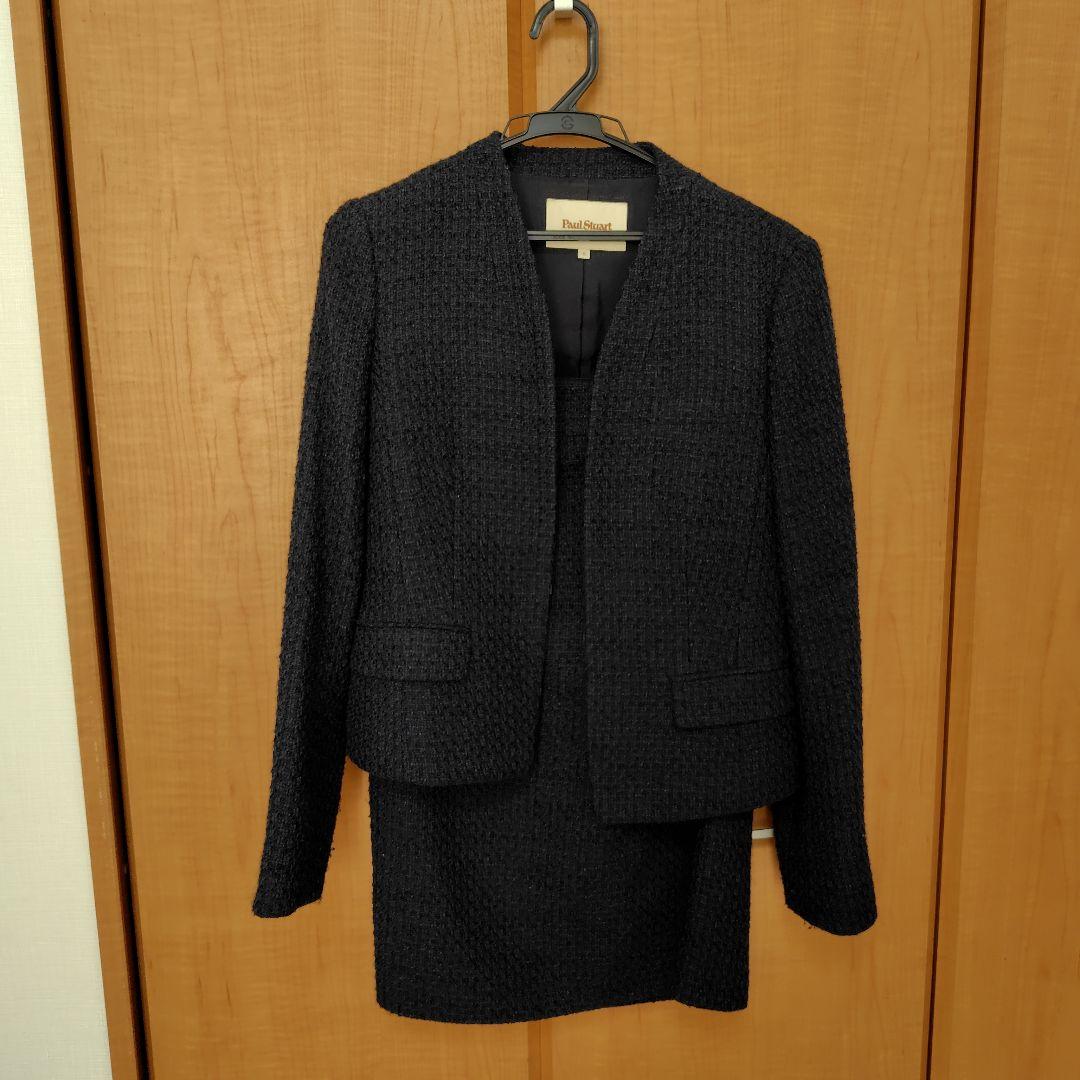 Paul Stuart セットアップスーツ 紺 8 上品 フォーマル セレモニー