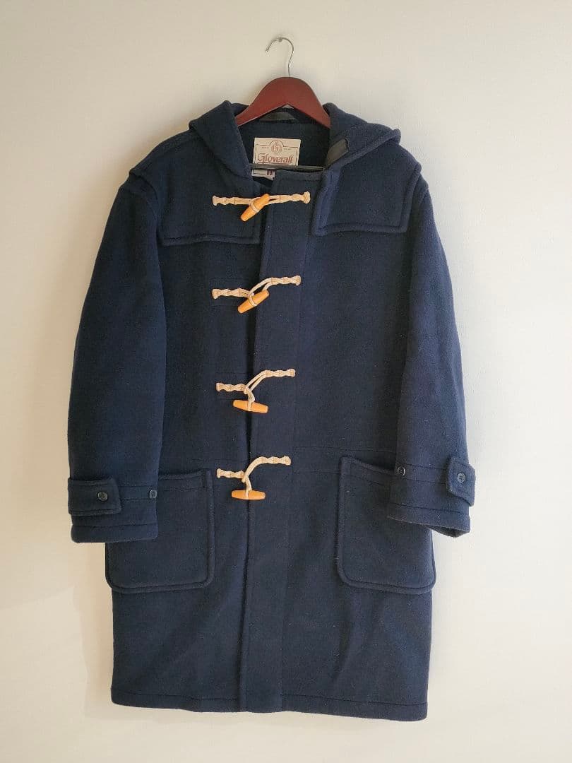 ヴィンテージ　Gloverall　グローバーオール ダッフルコート ネイビー