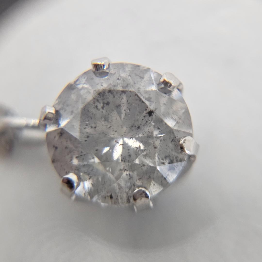 大粒 1.3ct 天然ダイヤモンド ネックレス Pt900 1粒ダイヤ