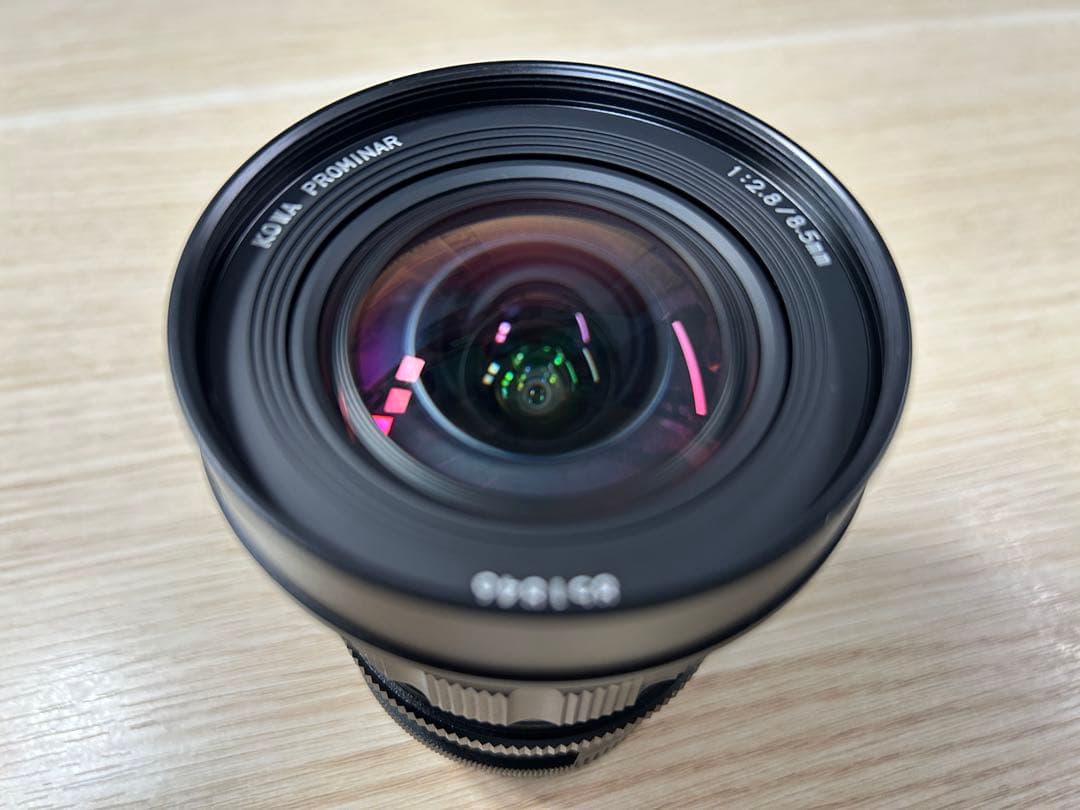 【室内使用のみ】KOWA PROMINAR 8.5mm F2.8 ブラック