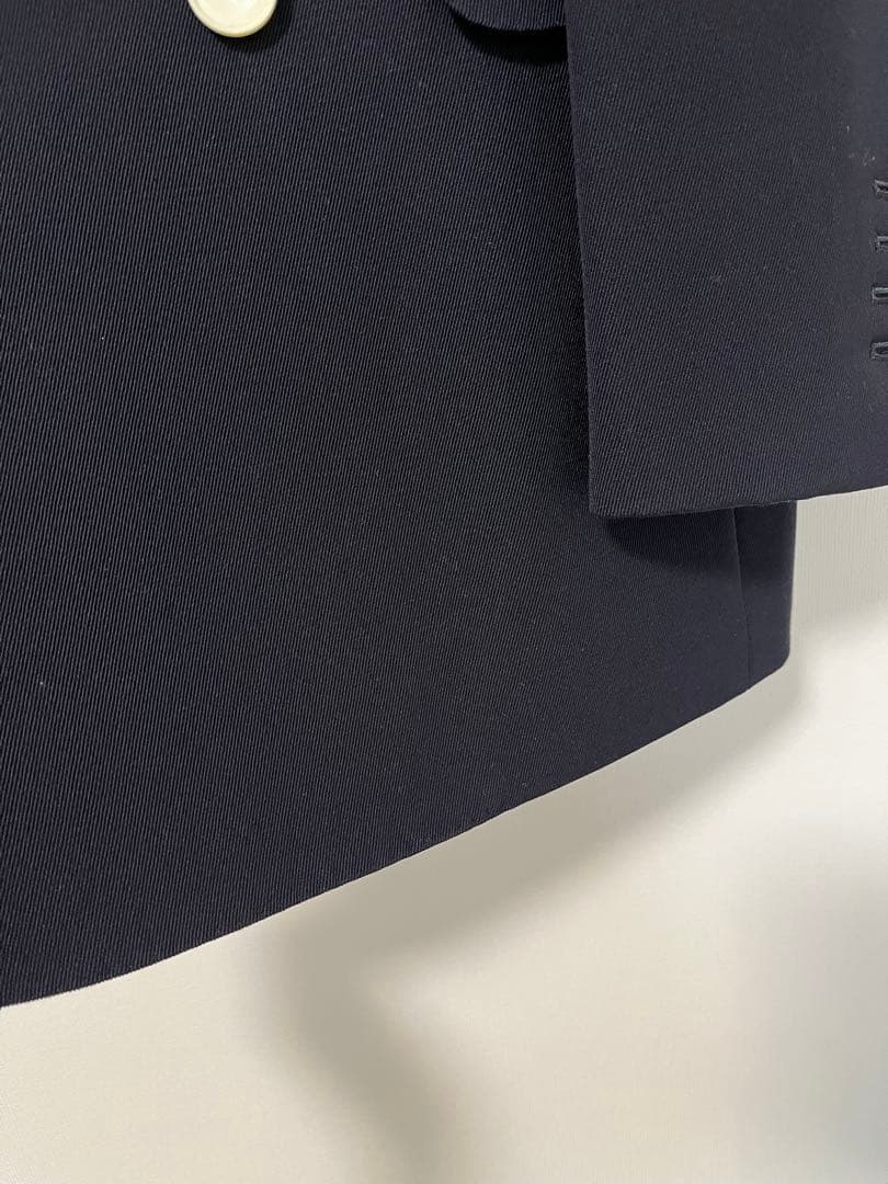 LOEFF ネイビー ダブルブレストジャケット