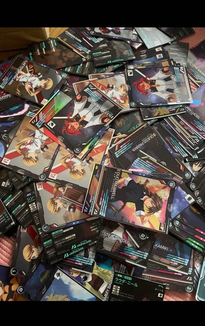 【引退品】すべてパイロット　約1500枚　大量　ガンダムアーセナルベース