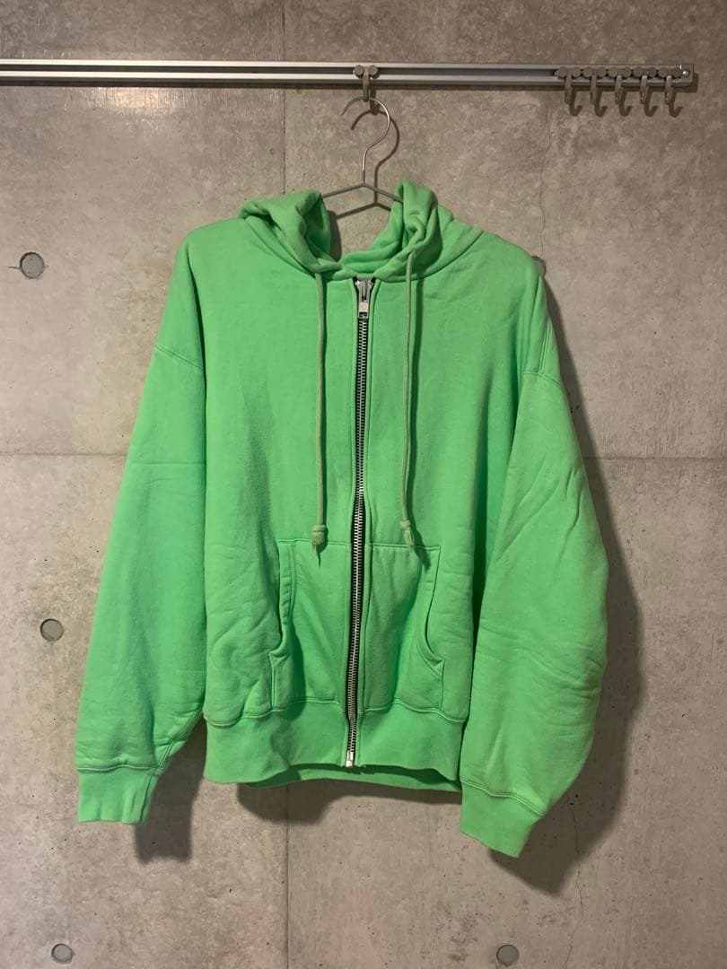【AURALEE】グリーン パーカー