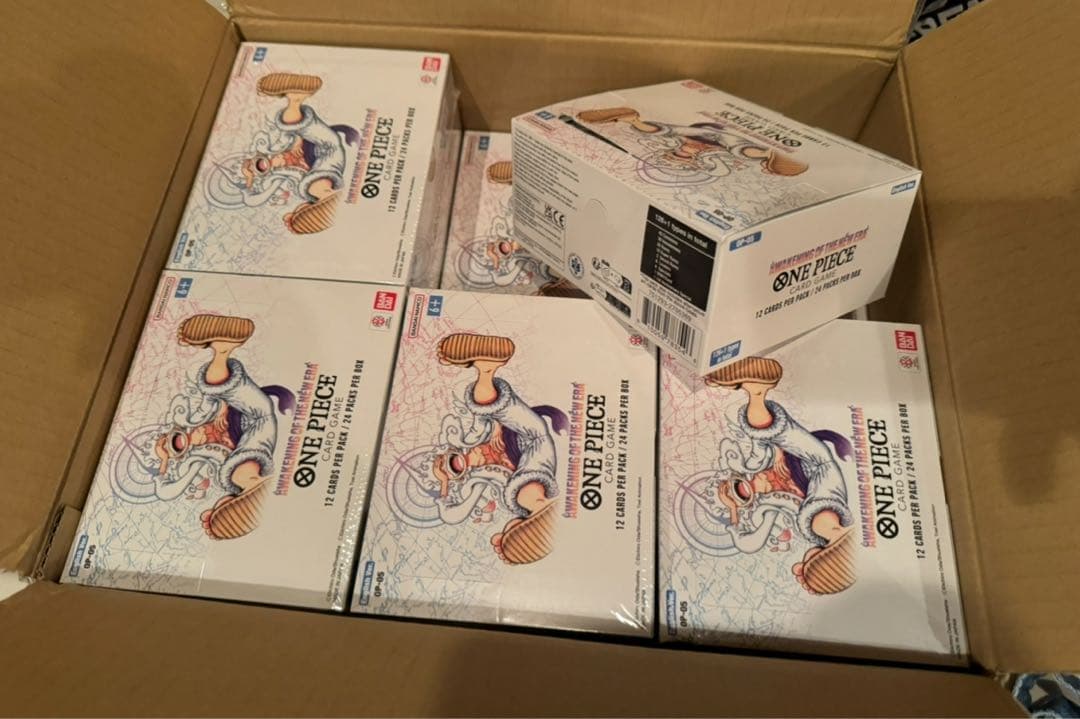 ワンピースカード　新時代の主役　英語版シュリンク付き未開封1box価格