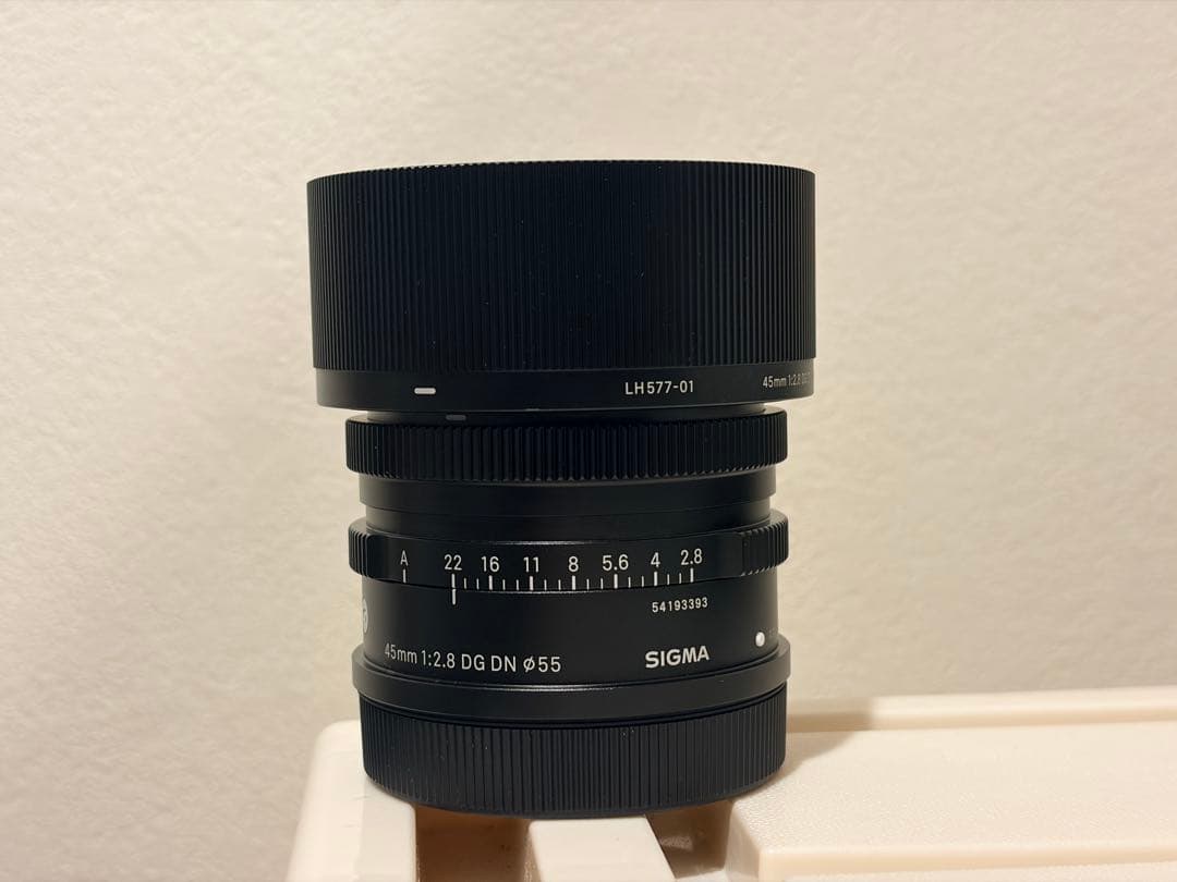 SIGMA 45mm F2.8 DG DN 単焦点レンズ フィルター付