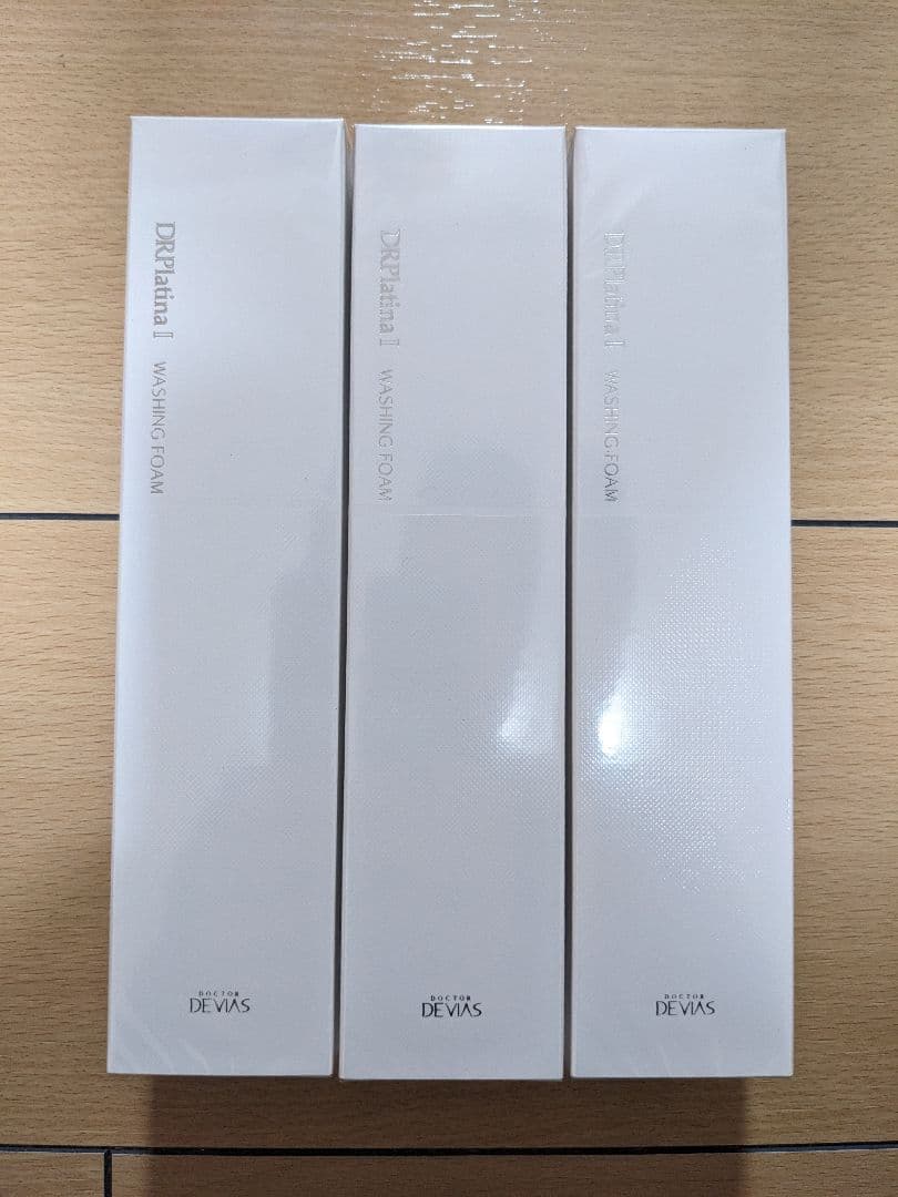 DRデヴィアスプラチナウォッシングフォーム 3本セット