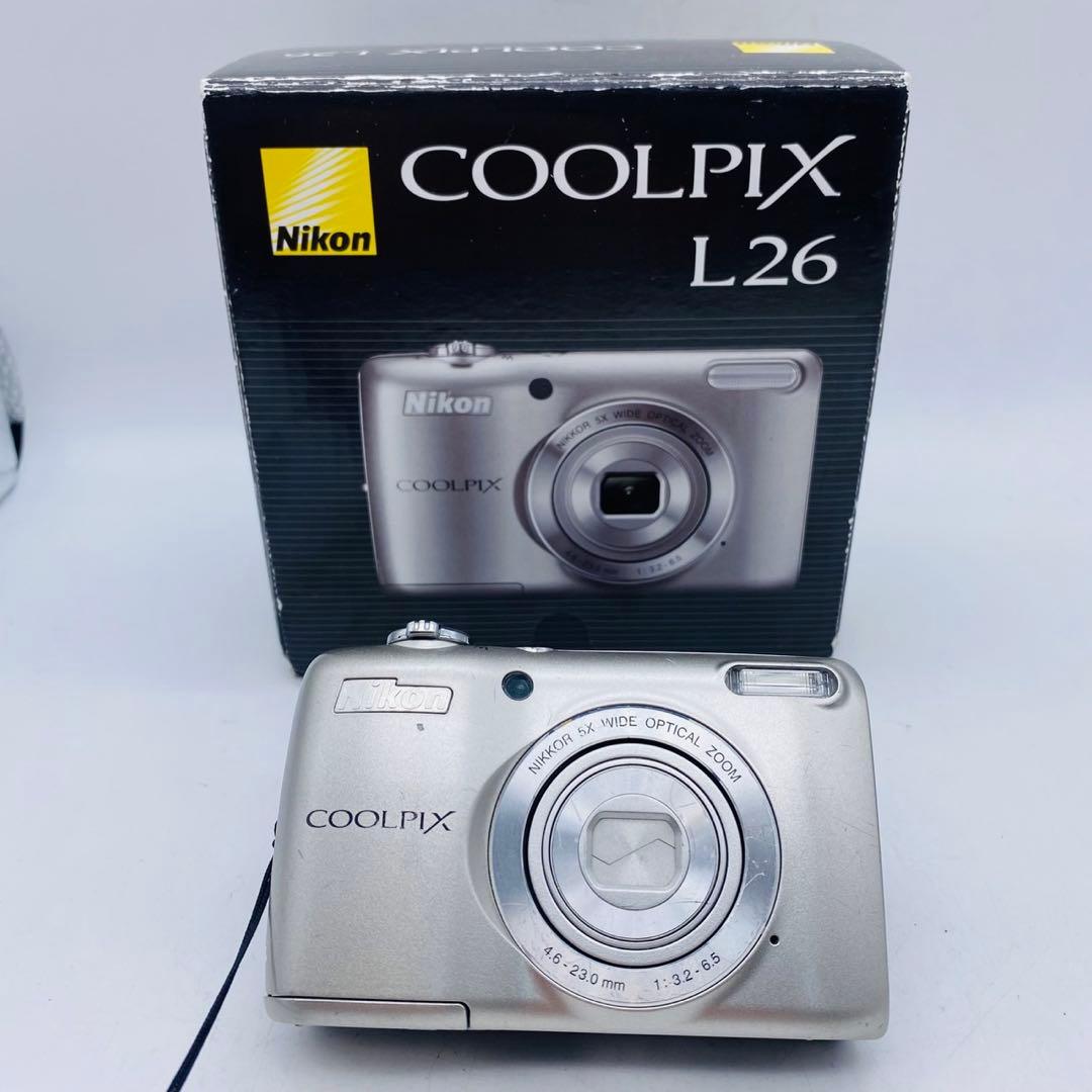 【美品動作確認済み】NIKON COOLPIX L26
