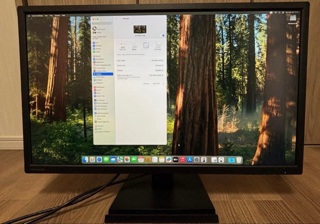 IO-DATA 4K(UHD) 27インチ モニター KH2750V-UHD