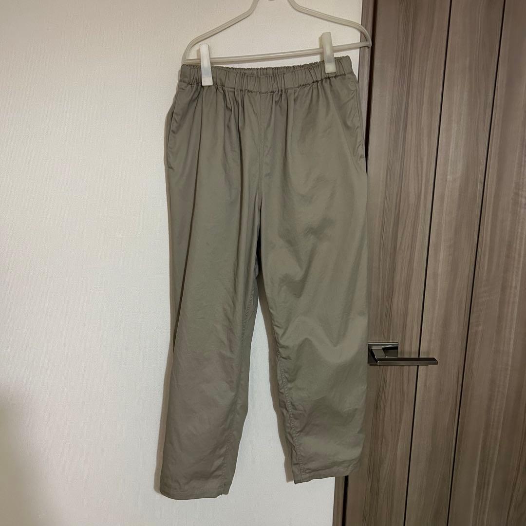 Yuan Relax Tuck Pants ”Cotton Chino”ベージュ