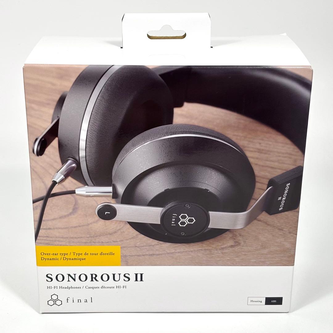 【良品】 final SONOROUS II ヘッドホン