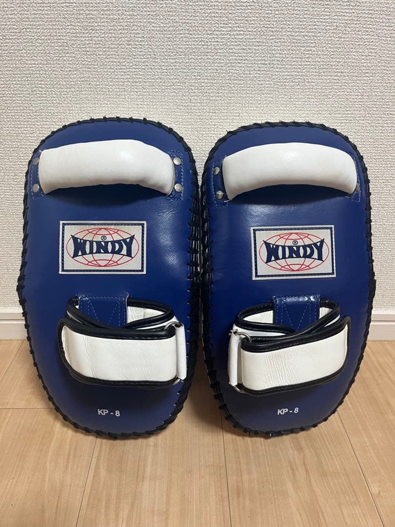 WINDY KP-8 キックミット 青