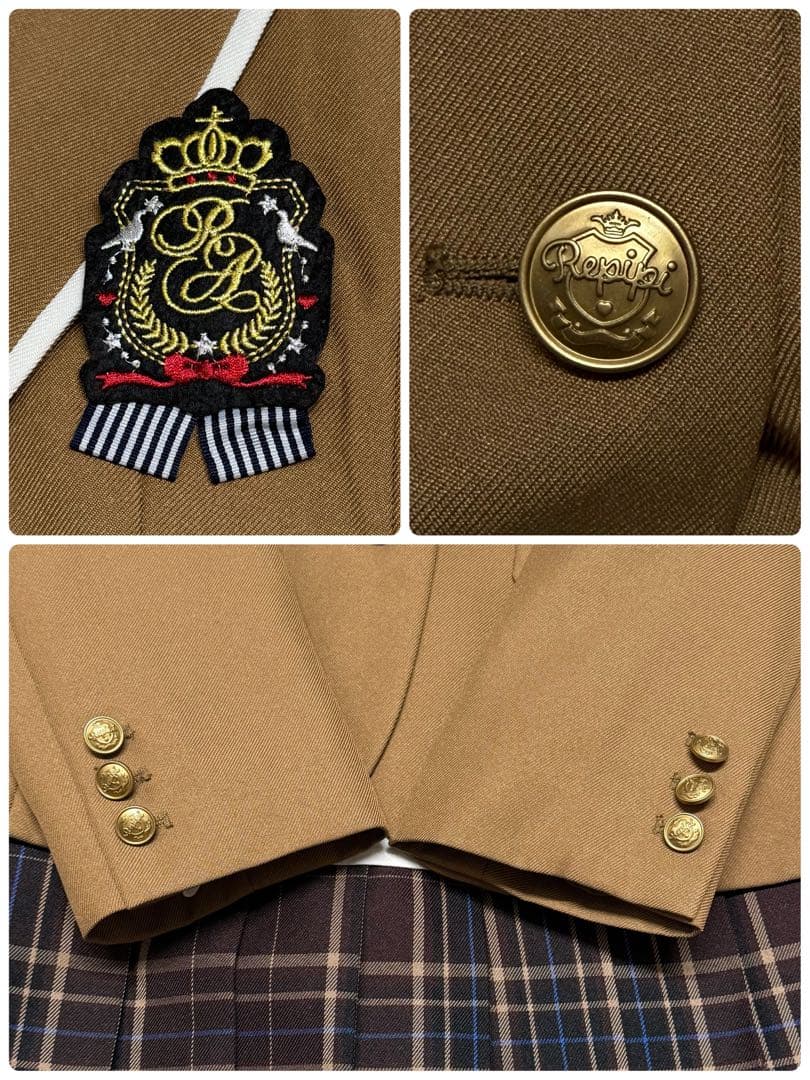 卒服　レピピアルマリオ他　卒業入学式フォーマルセット　150-160【匿名配送】