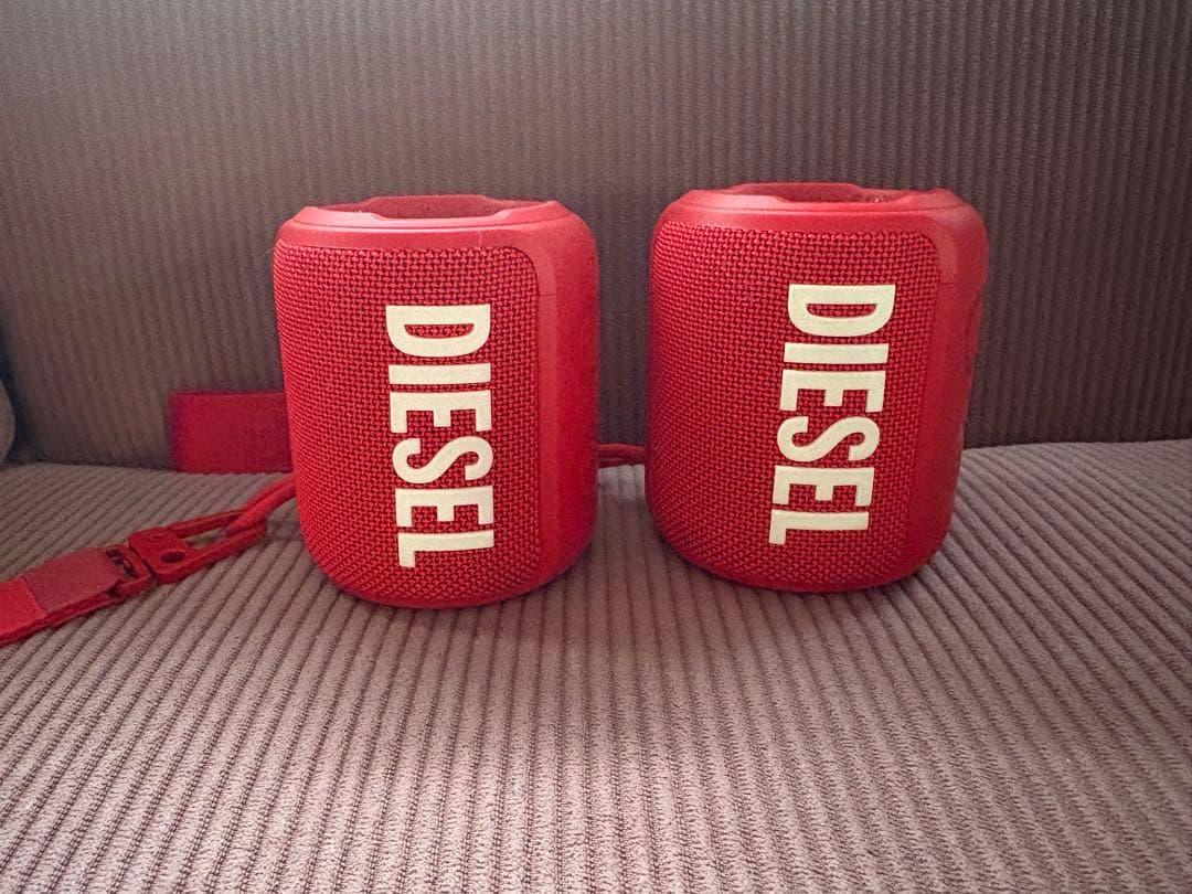 DIESEL ワイヤレススピーカー レッド