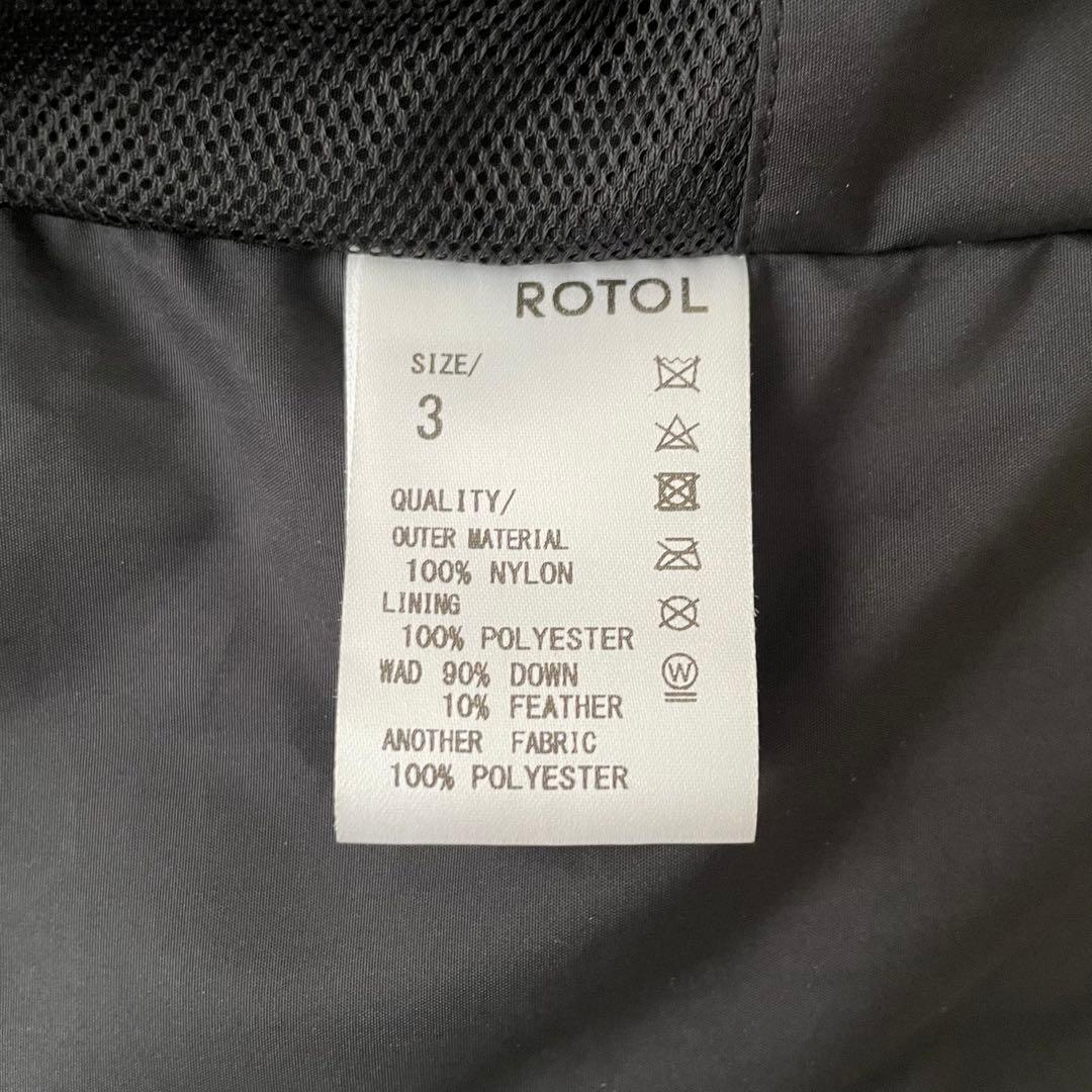 FW2024 ROTOL CURVY DOWN VEST ロトル ダウンベスト