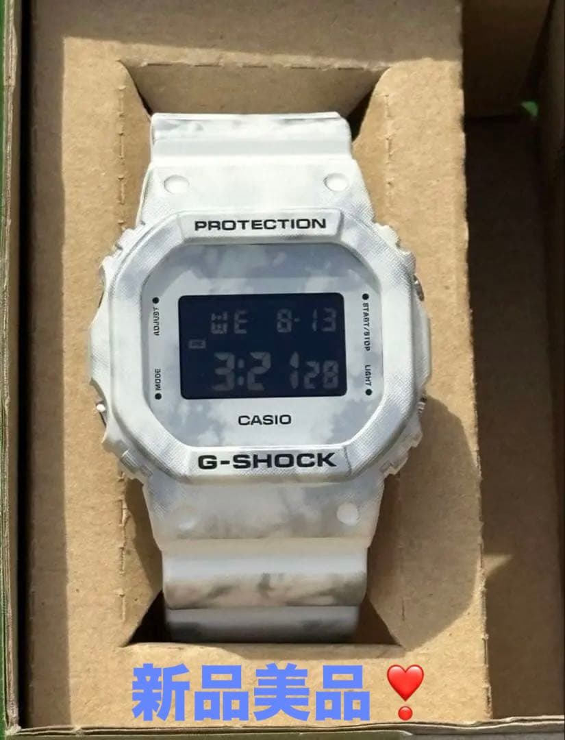 新品美品‼️G-SHOCK DW-5600GC-7JF 国内正規品 ホワイト限定