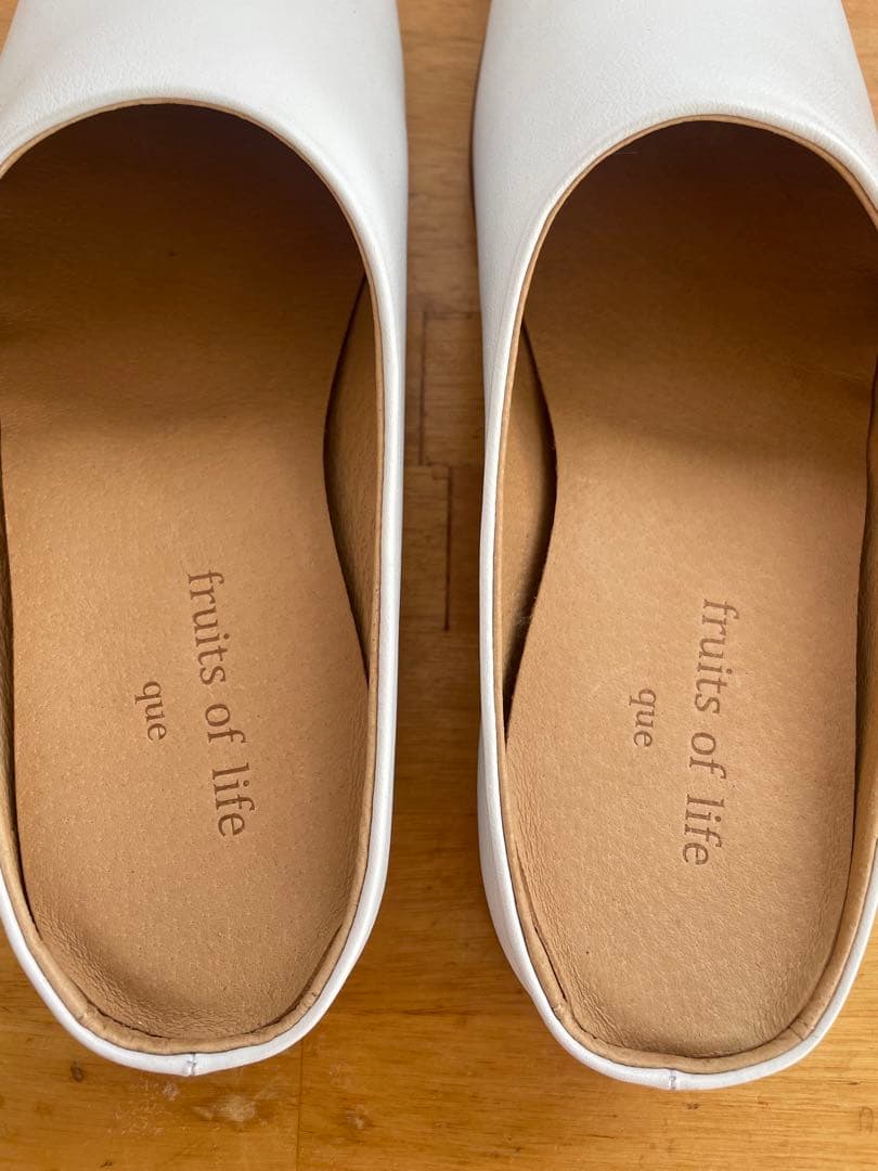 fruits of life ×que ⭐︎ミュールくらすこと新品未使用