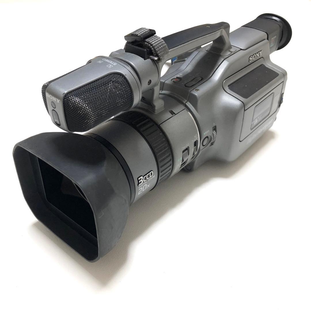 【タロウ】ジャンク品SONY DCR-VX1000 デジタルビデオカメラ
