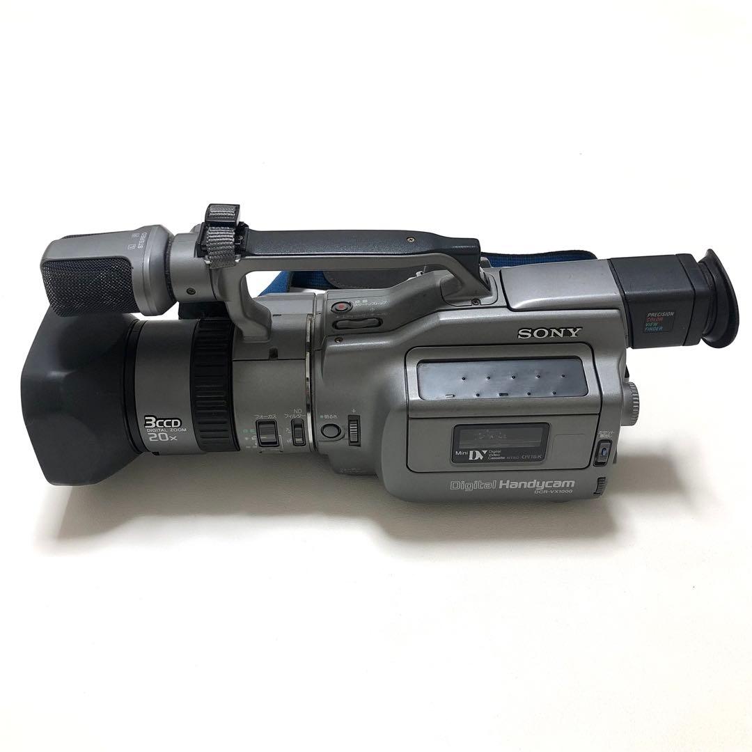 【タロウ】ジャンク品SONY DCR-VX1000 デジタルビデオカメラ