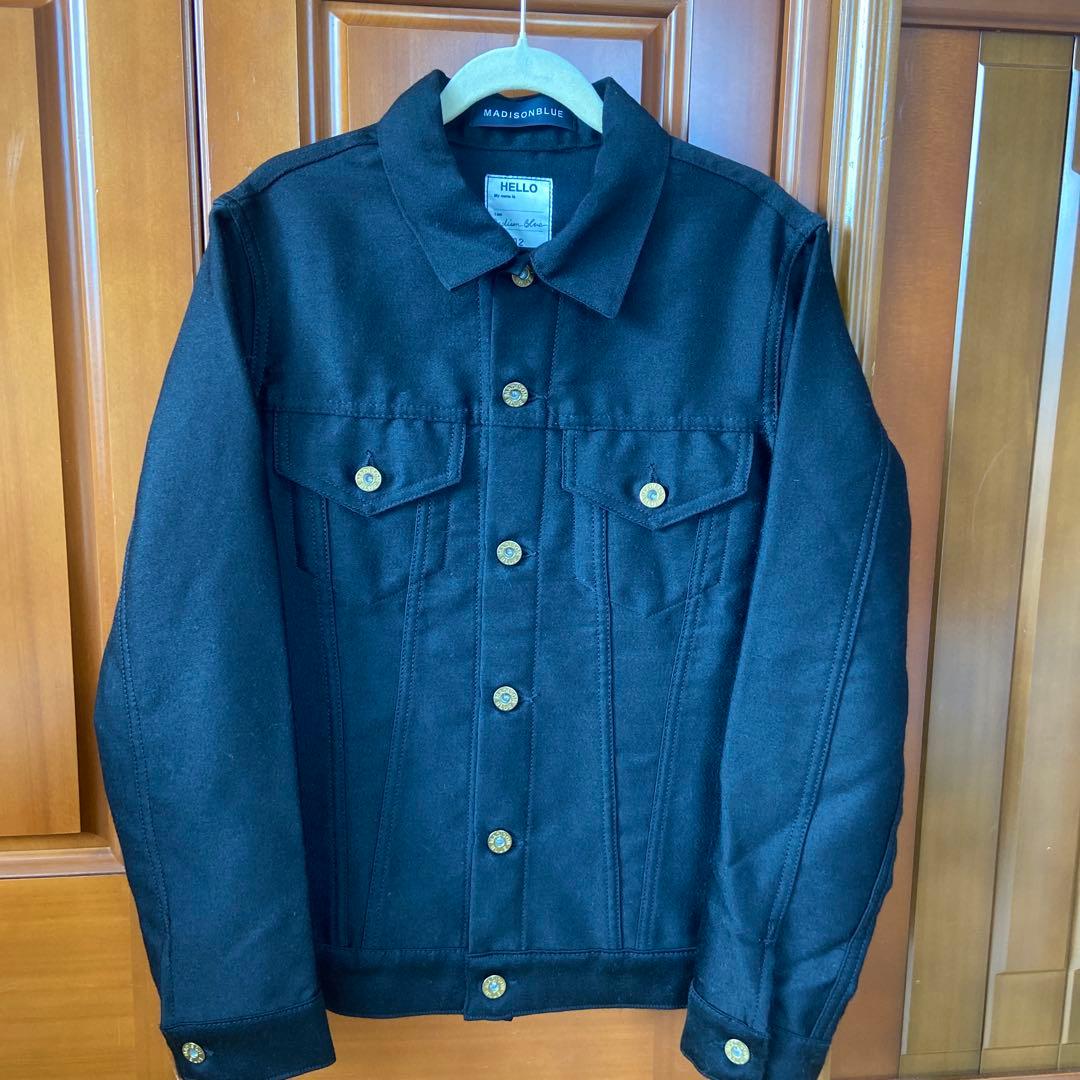 MADISONBLUE ブラック デニムジャケット 02