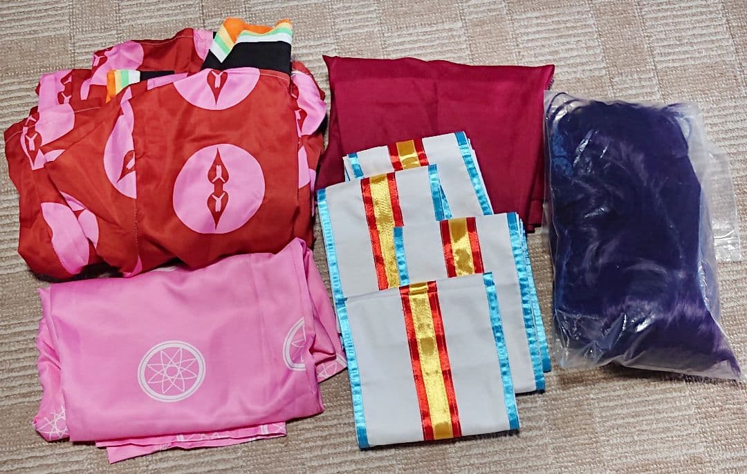 FGO Fate 紫式部 衣装 ウィッグ付き コスプレ 中古品